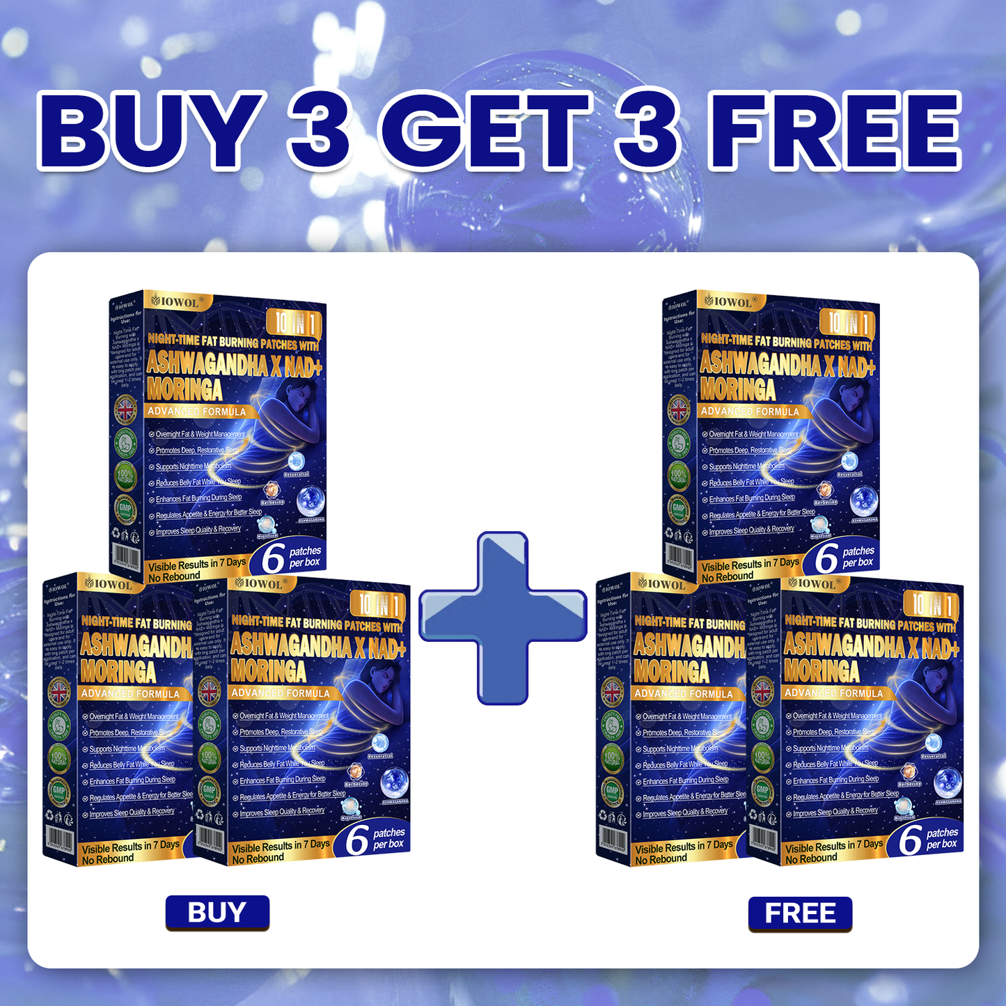 🔥 80% OFF! Accelerate results with IOWOL® Night-Time Fat Burning Patches — Zero Pills, Zero Waste, Zero Struggle, 100% Results.