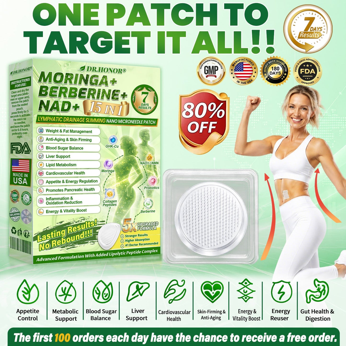 𝟖𝟎% 𝐎𝐅𝐅 | 𝐃𝐑.𝐇𝐎𝐍𝐎𝐑® 𝐒𝐥𝐢𝐦𝐦𝐢𝐧𝐠 𝐌𝐢𝐜𝐫𝐨𝐧𝐞𝐞𝐝𝐥𝐞 𝐏𝐚𝐭𝐜𝐡 | 𝐎𝐧𝐜𝐞 𝐃𝐚𝐢𝐥𝐲 · 𝟕-𝐃𝐚𝐲 𝐕𝐢𝐬𝐢𝐛𝐥𝐞 𝐂𝐡𝐚𝐧𝐠𝐞𝐬